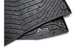 All Weather Rubber Floor Mats Audi A3 8V