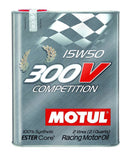 Motul Synthetic-Ester Racing Oil 300V Competition 15W50 103138 6-Liters