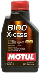 Motul 5 Liters Synthetic Engine Oil 8100 5W40 X-Cess