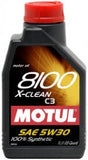 Motul 5L Synthetic Engine Oil 8100 5W30 X-CLEAN - LL04-229.51-502 00-505 00