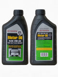 TOYOTA 0W20 FULL SYNTHETIC MOTOR OIL CASE OF 12 QUARTS